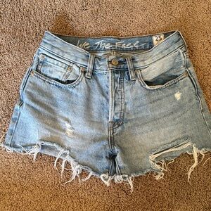 Free People Jean Shorts